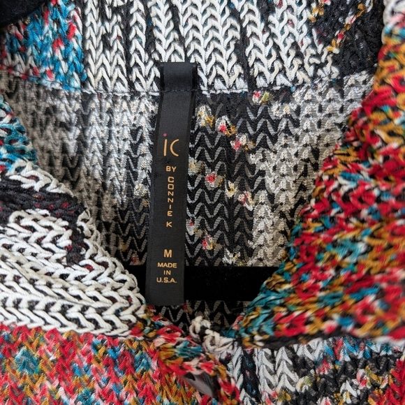 IC by Connie K colorful Sleeveless Women's Top sz M - Picture 7 of 12